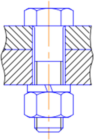 Fig 1: Clamped Bolted Joint
