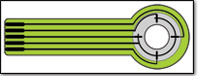 Tactilus® pressure indicating washer sensor ilustration