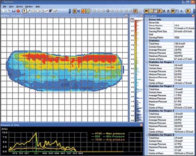 Tactilus® Screenshot of a Brake Shoe