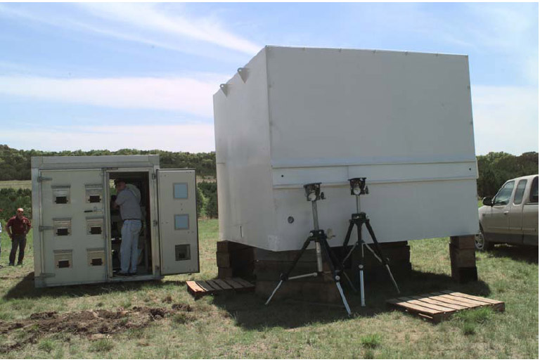 Figure 2: Exterior View of the blast Shelter. figure 2