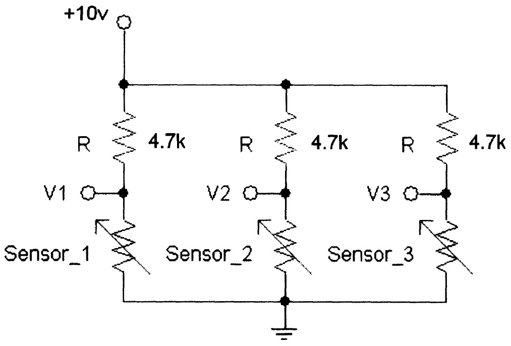 Figure 4-2: Wiring of Sensors figure 4.2