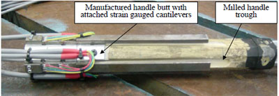 Figure 65. Hand grip cantilever test system figure 65