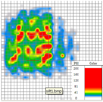 MDT on silt, first pass. Figure B3. MDT on silt, first pass.