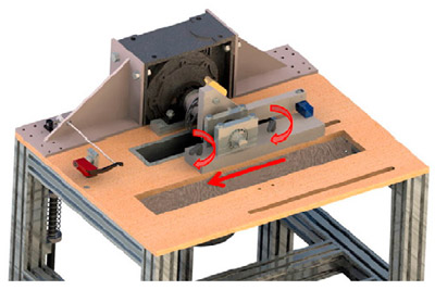 Fig. 9 - back pulling of the lever assembly and fixing the clamps again figure 9