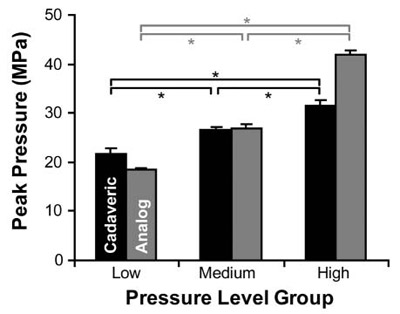 Peak Pressure Magnitudes Peak Pressure Magnitudes